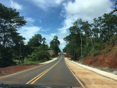 On the road