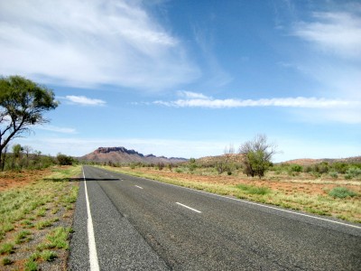On the road