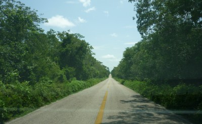 On the road